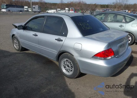 2006 Mitsubishi Lancer Es/Se z USA, uszkodzony, nr VIN JA3AJ26E76U053522